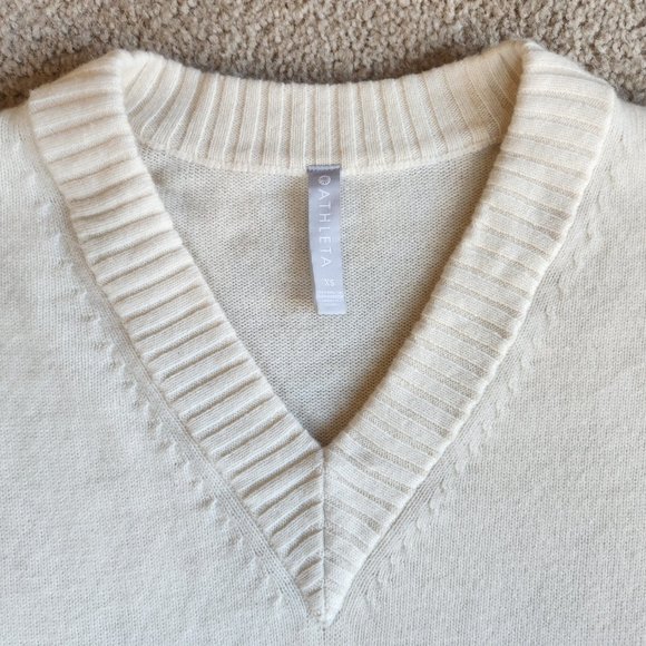 NWOT Vital V V-Neck Wool/Cashmere Tunic XS - Picture 15 of 15